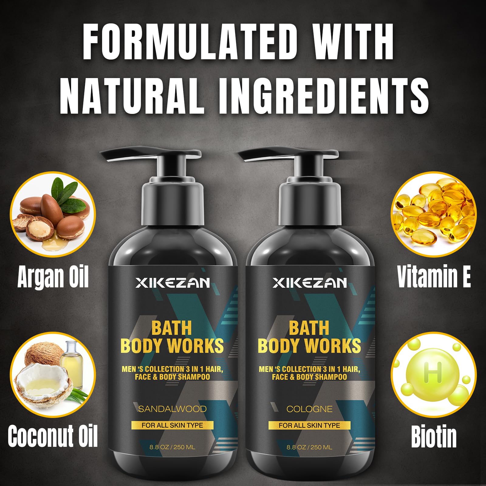 Amazon.com: Gifts for Men,Mens Body Wash Gift Set Cleansing